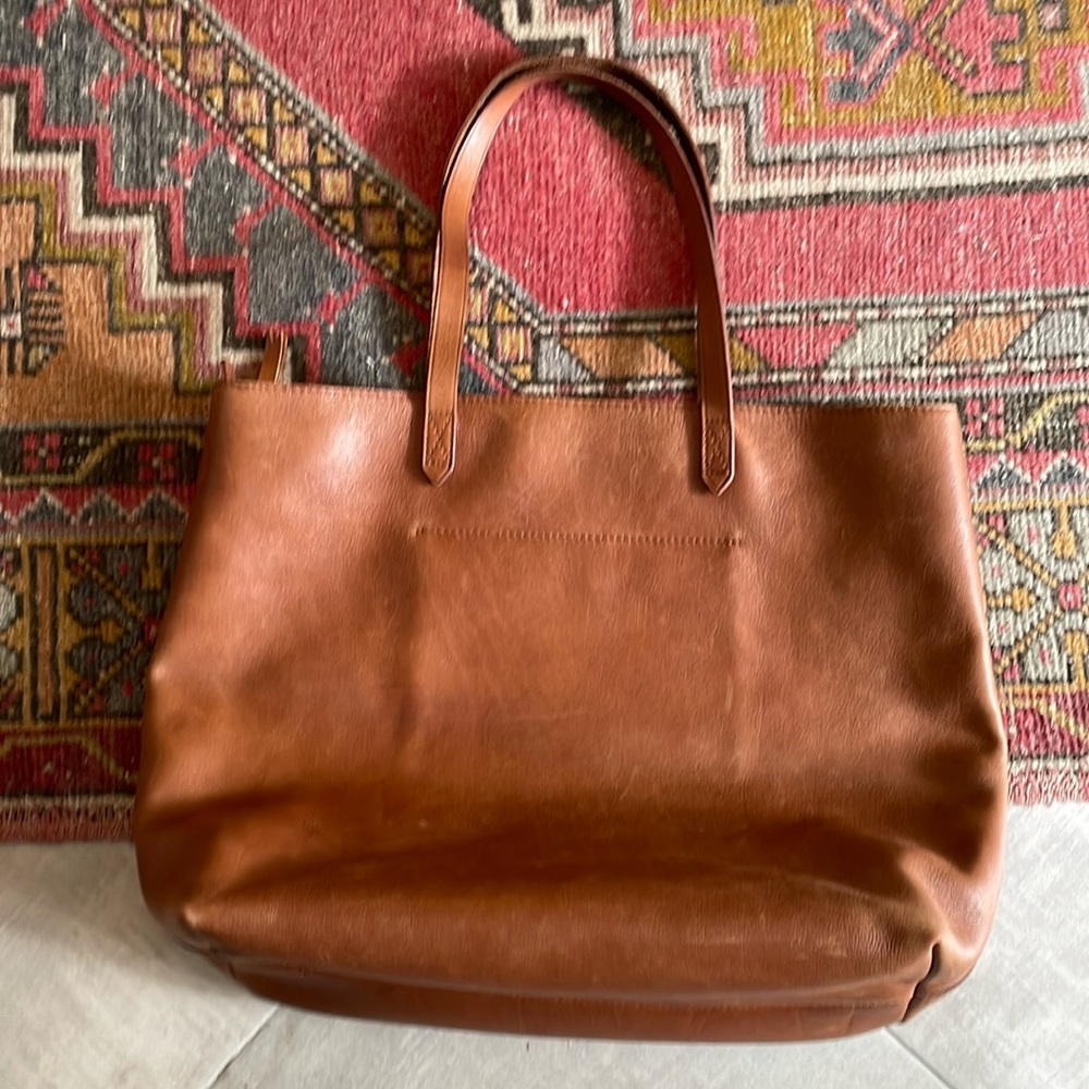 Madewell The Transport Tote zip top